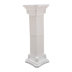 4 Pcs Wedding Roman Column Statue Artistic Landscaping Pillar Flowerpot Holder