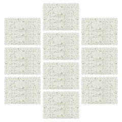 10Pcs Artificial Flower Wall Panel Realistic Flowers Board Wedding Party Decor