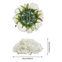 Artificial Fake Flower Ball Arrangement Bouquet Wedding Centerpieces Decorations