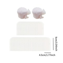 50 Pieces Acrylic Place Cards Wedding Reserved Signs DIY Hanging Blank Gift Seat