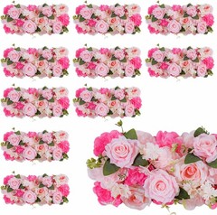 Pack of 10 Wedding Arch Decorations, 20.47 inch Artificial Flower Table