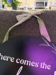 Here Comes the Bride Sign Décor Ring Bearer or Flower Girl Accessory