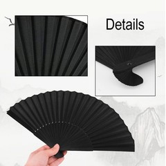4pcs Foldable Compartments Women, Fencer Summer Wedding Chinese Fan Fold…