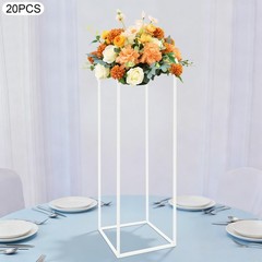 20PCS Geometric Flower Stand For Wedding,Metal Flower Stand,Wedding Flower Stand