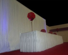 TECHTONGDA 19.6ftx9.8ft/6Mx3M White Pleated Decoration Wedding Backdrop Curtain