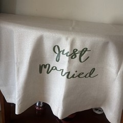 Wedding Sweetheart Table Runner Handmade Wedding Decoration