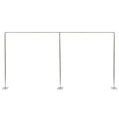 20ft x 10ft Heavy Duty Telescopic Wedding Backdrop Stand Fit Weddings Party Deco