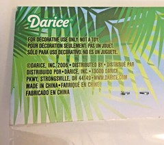 Tropical Style Darice 1 Piece Paper Lace Look Lantern 12″ White