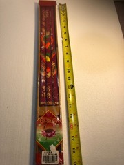 set of 3, Dragon & Phoenix good luck / money / blessing Chinese Candle, 20″ L