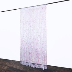 IRIDESCENT 8×8 ft Big Payette Sequined BACKDROP CURTAIN Wedding Decorations