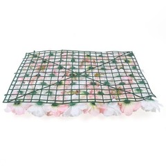 12* Artificial Flower Wall Panel Hydrangea Rose Photo Wall Wedding Home Decor