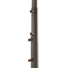Heavy Duty Pipe Drape Kit Backdrop Support w/ Metal Steel Base-Height Adjustable