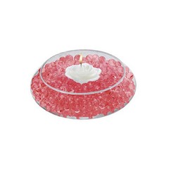 Red Vase Filler Beads 4oz Bag Makes 3 Gallons – Water Storing Gel