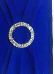 100 Spandex Stretch Chair Cover Sash Bows Wedding Party (Royal Blue) ~ FREE SHIP