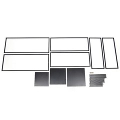 3Pcs Metal Stand Wedding Decoration Road Lead Flower Centerpiece Column Set