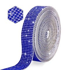 Self Adhesive Crystal Rhinestone Strips Diamond Ribbon Bling Gemstone Sticker…