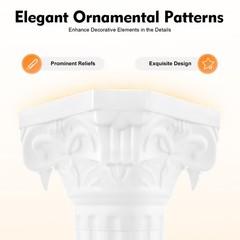 Wedding Roman Column, Wedding Landscaping Roman Pillar, Event Decorative Column