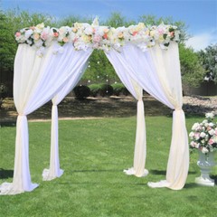 Heavy Duty Wedding Backdrop Stand Kit Canopies Frame Adjustable Party Background