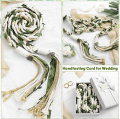 Rustic Handfasting Cord for Wedding Ceremony – Traditional Lasso Lazos