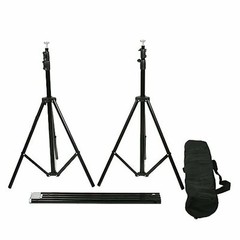 10ft x 10ft Black BACKDROP STAND KIT Photo Background Wedding Party Decorations
