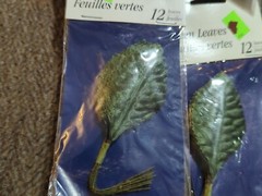Wilton Single Green Leaves 5 Packs of 12, 5 in Long 2004