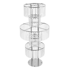 2pcs Acrylic Flower Stand 5-tier Elegant Flower Stand For Party Weddings