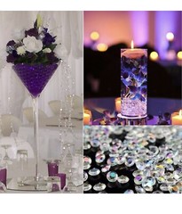 2000 Wedding Table Scatter Light Blue Crystals Acrylic Diamonds Rhinestones 8mm