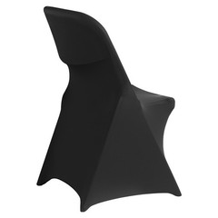 Uimoso 30PCS Black Stretch Spandex Chair Covers for Weddings, Parties,and Dining