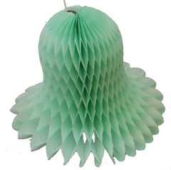 11″ Honeycomb Tissue Wedding Bells (3-pack) by Devra Party