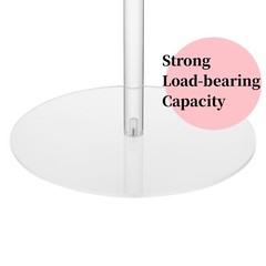 10pcs Acrylic Flower Vase Flowers Stand for Party Dessert Tables Decorations