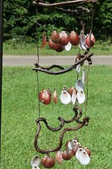 Beach Wedding Seashell Archway Mobiles 38″ ea. Sun And Moon – 2 of G-39