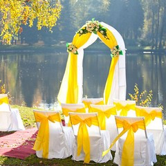 7.9FT Lightweight Metal Arch Wedding Garden Bridal Party Arbor Arches Prom Decor