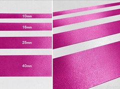 Magenta 10mm 16mm 25mm 40mm Satin Ribbon For Scrapbooking Wrap Decorations