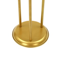6 Pcs Gold Decorative Flower Stands, Columnar Design for Weddings, 20×60 cm
