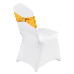 VEVOR 30PCS Stretch Spandex Folding Chair Cover Wedding Party Dining with Sashes
