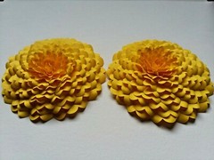 Paper Flower 3D Walls Decor Small Backdrop Wedding Zinnia Party Nursery 8 Colors