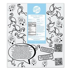Frosting Sheets Premium 8.5“ x 11“ – 24 count – White Edible Icing Sheets