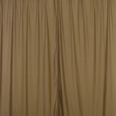 TAUPE 10 x 10 ft Polyester BACKDROP CURTAINS Drapes Panels Home Decorations