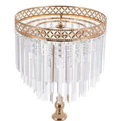 31.49″ Tall Gold/Silver Metal Flower Stand for Wedding Table Centerpieces Decor