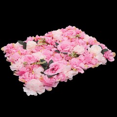 12* Artificial Rose & Dahlia Flower Wall Panels Bouquet Wedding Party Home Decor