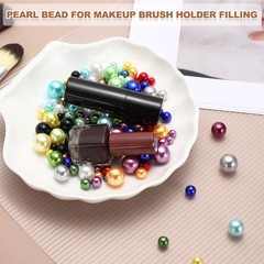 4/6/8/12/14mm Pearl Bead for Vase Filler, 600 Pcs Floating Beads, Red