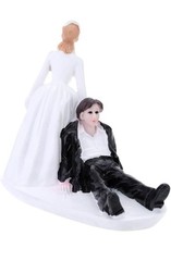 It’s a wedding cake topper.