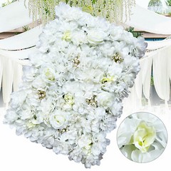 12* Artificial Flower Wall Panel Wedding Backdrop Event Party Flower Wall Panel
