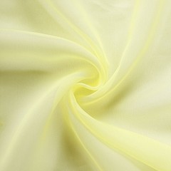 10 Yellow Premium Chiffon Wide CHAIR SASHES Wedding Party Reception Decorations