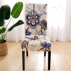 Dining Chair Cover Stretch Seat Covers Printed Stretch Wedding Banquet Spandex