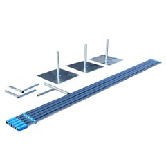 Professional Backdrop Stand Pipe Kit 10’x10’/10’x 20′ Heavy Duty Background Pipe
