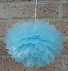 6x 30cm paper pom poms balls wedding birthday party baby shower party decoration