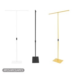 Gold/White/Black Backdrop Stands For Wedding,Adjustable Wedding Backdrop Stands,