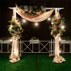 Wedding Arch Garden Arbor Metal Durable Iron for Climbing Plant Outdoor Ceremony
