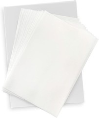 Edible Wafer Paper Sheets, 25 Count, A4 8.5″ x 11″, 0.3mm, Printable